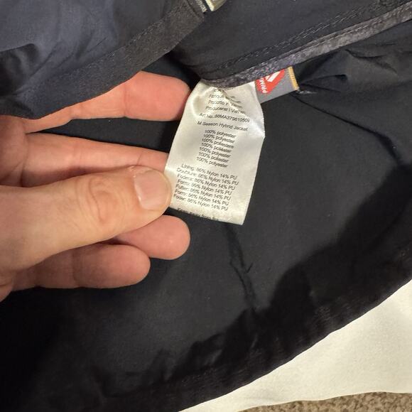 J. Lindbergh Soft shell Jacket Large Men Black NWT - Picture 6 of 10